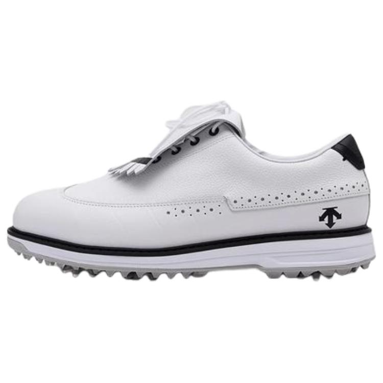 DESCENTE Низкие, износостойкие, противоскользящие туфли для гольфа PRO CLASSIC LACE, женские, белые
