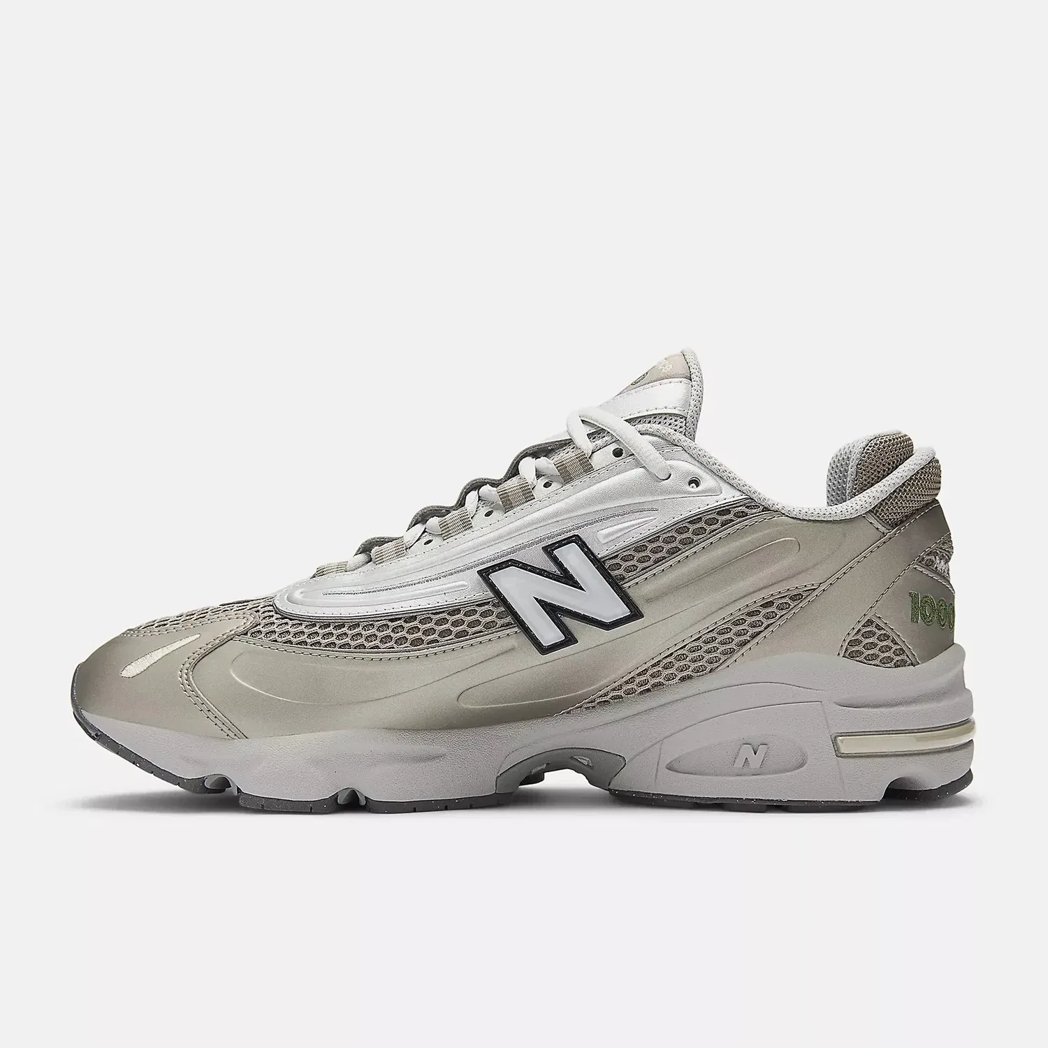 Мужские кроссовки New Balance M1000N Stone Silver Lifestyle Shoes RHS7503 — фото 3