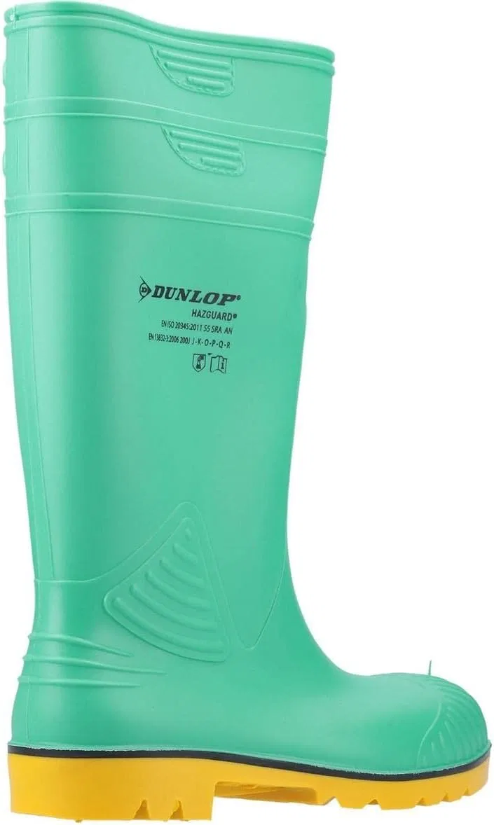 Ботинки horizont Unisex Hazguard S5Sicherheitsstiefel, Green, Black, Yellow