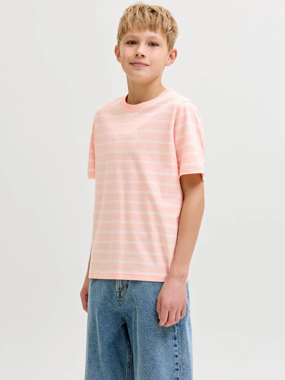 Футболка 'JORNorrebro' Jack & Jones Junior, Peach — фото 3