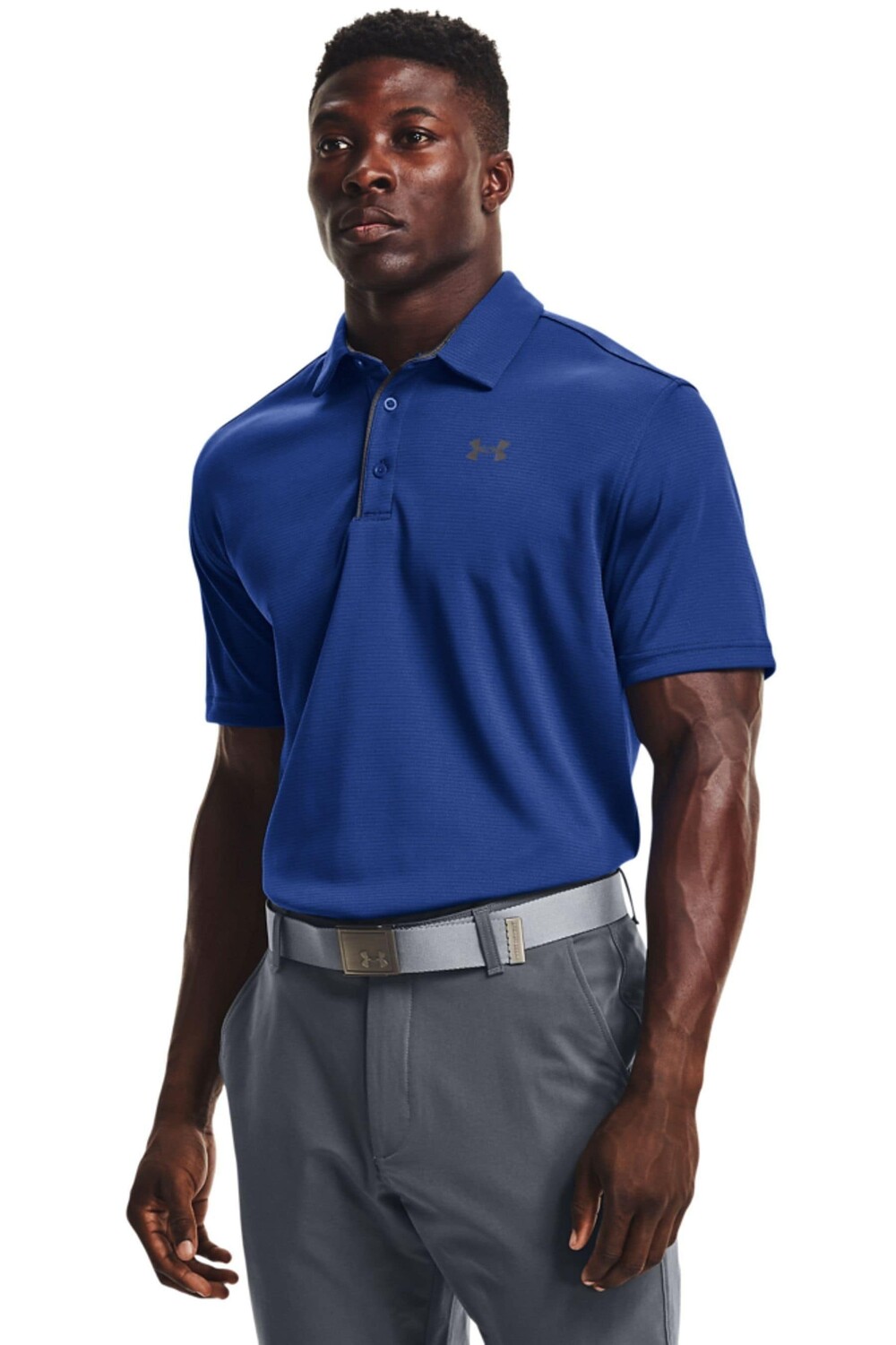 

Футболка поло Golf Tech Under Armour, синий