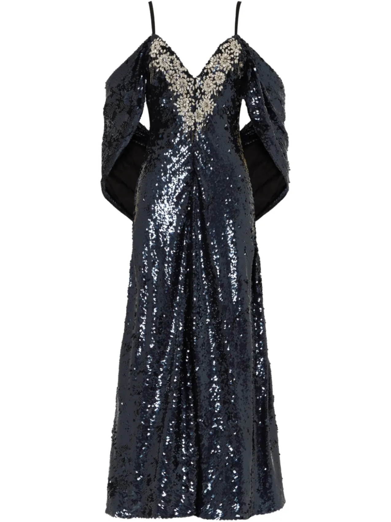 

Temperley London платье Salma, синий