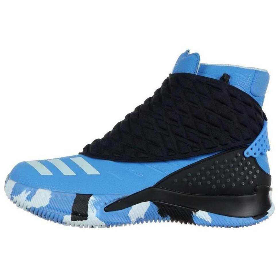 

Кроссовки adidas Ball 365 Vintage Basketball Shoes Men High-top Black/Blue, синий