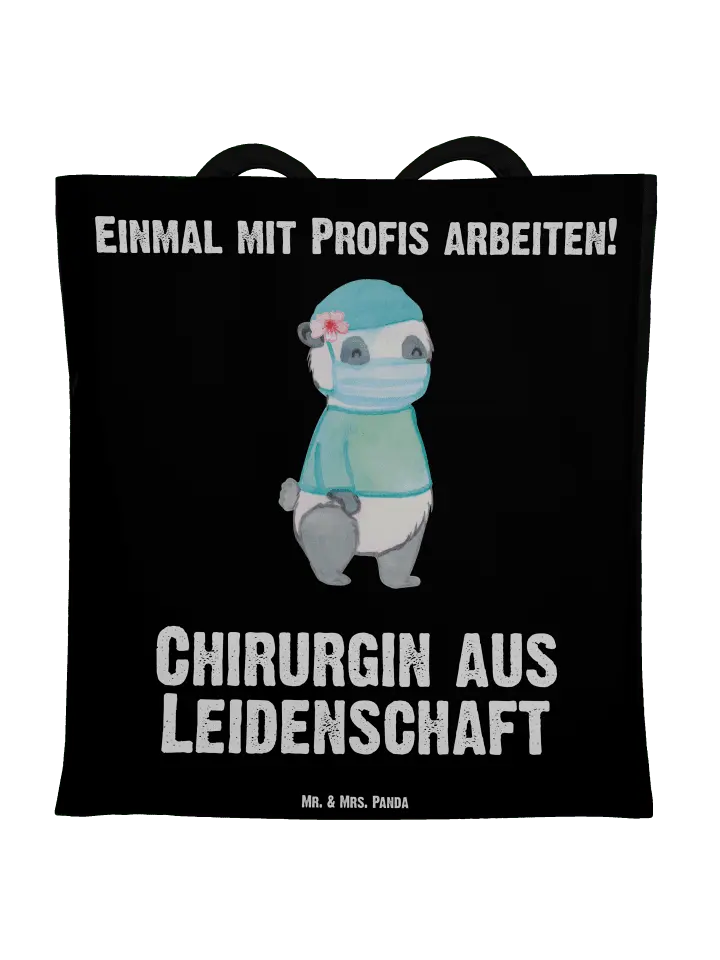 

Сумка для переноски Mr & Mrs Panda Chirurgin Leidenschaft, черный