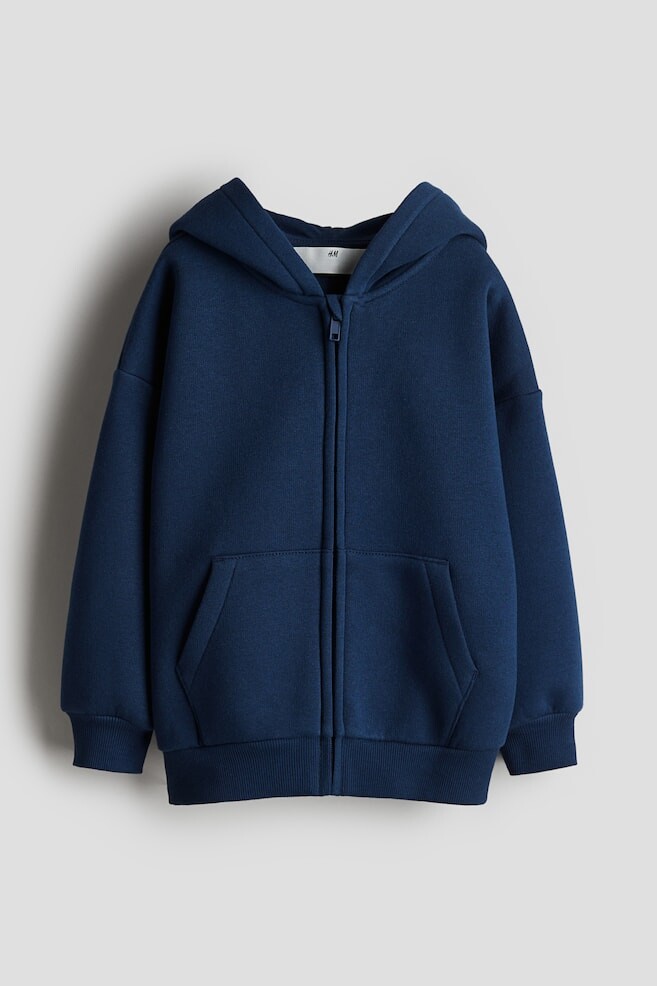 

Куртка с капюшоном большого размера H&M, синий