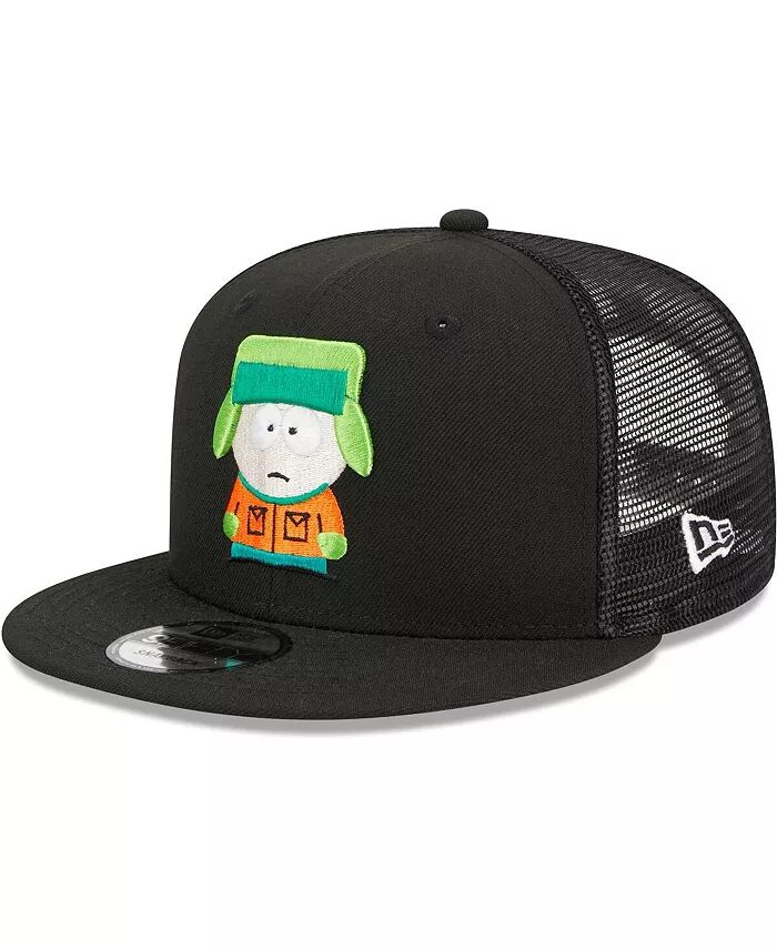 

Мужская черная бейсболка South Park Kyle Mesh Trucker 9FIFTY Snapback New Era