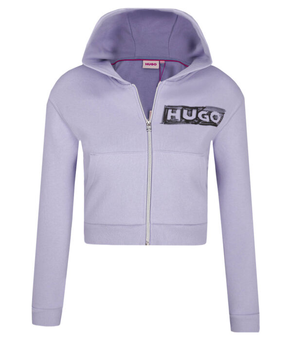 

Свитер Regular fit Hugo Kids, лавандовый