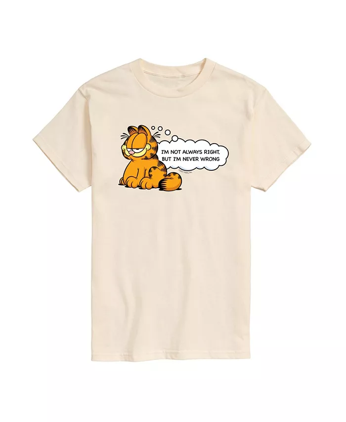 

Мужская футболка с коротким рукавом Garfield Always Right AIRWAVES, коричневый/бежевый