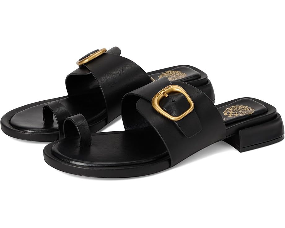 Туфли Vince Camuto Ranista Buckle Band Sandals, черный