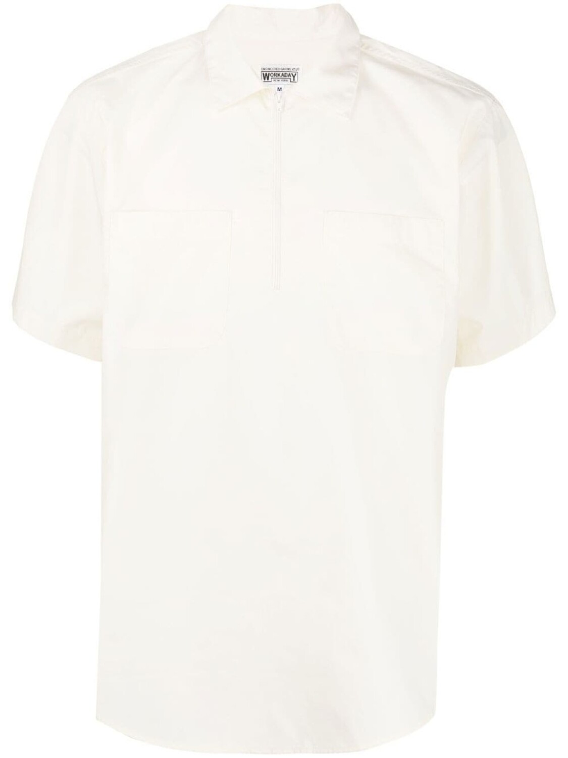 

Engineered Garments рубашка с воротником на молнии, нейтральный цвет