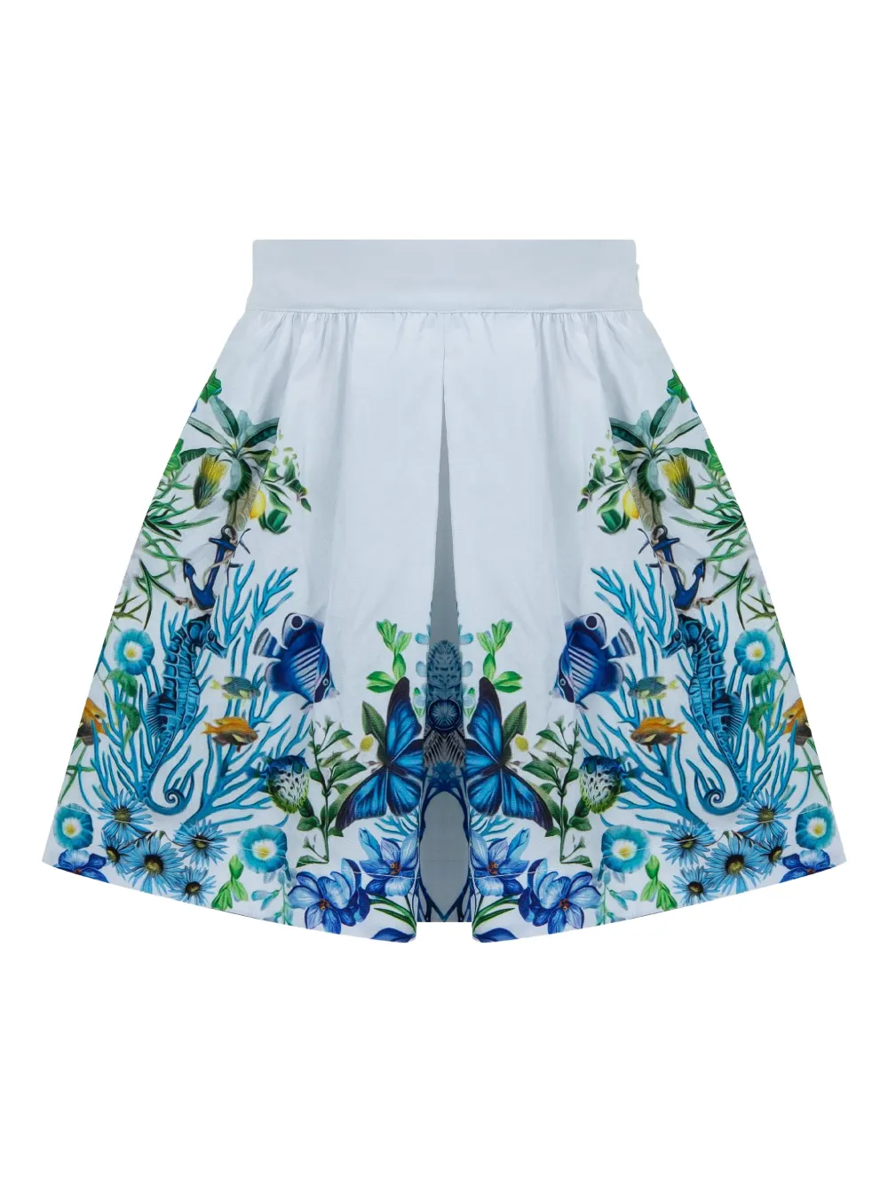 

Юбка с принтом из коллаборации с Mary Katrantzou Lapin House, синий