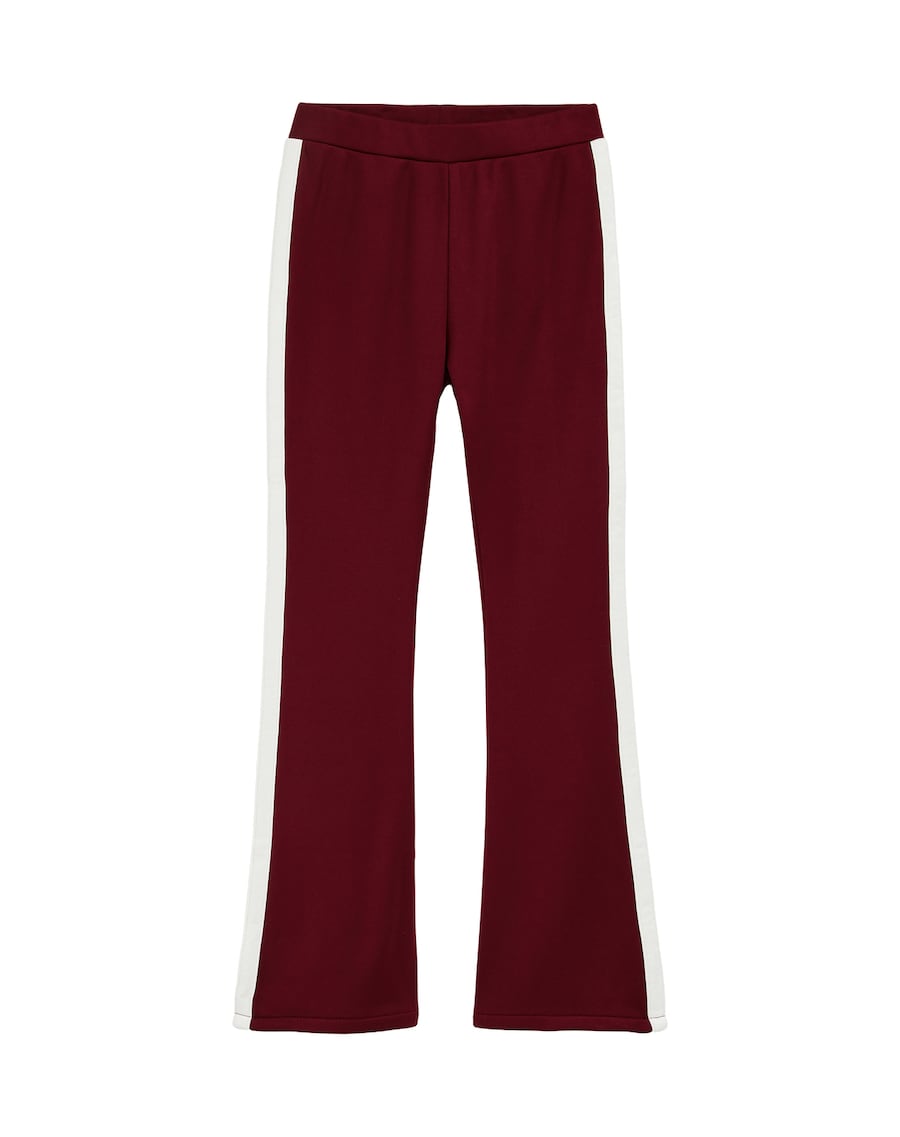 

Расклешенные леггинсы WE Fashion, бургундия