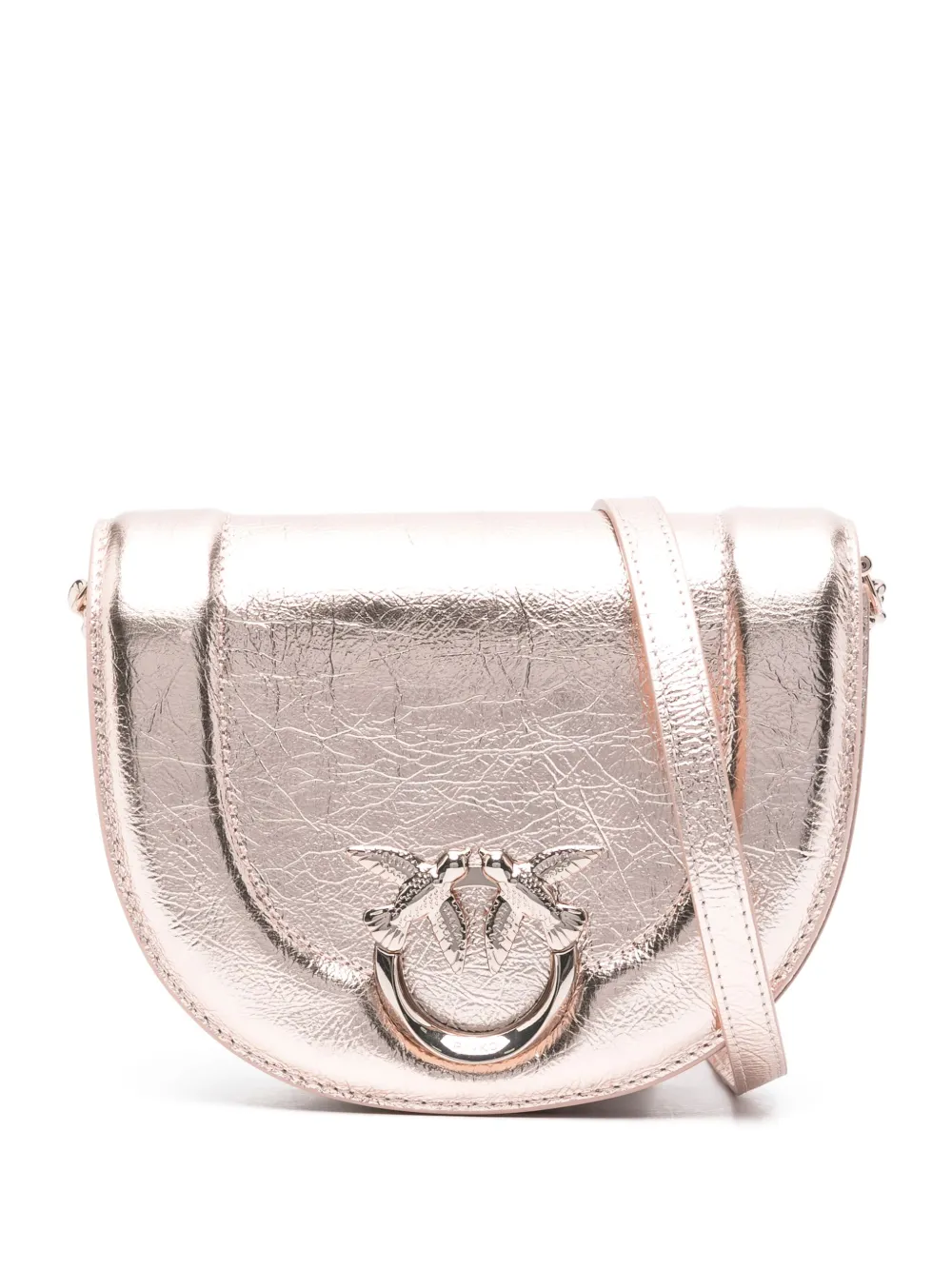 

Мини-сумка на плечо Love Round Click PINKO, розовый