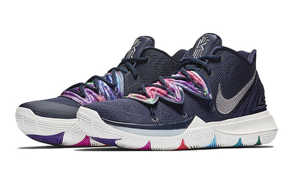 Кроссовки kyrie 5 Nike, синий — фото 3