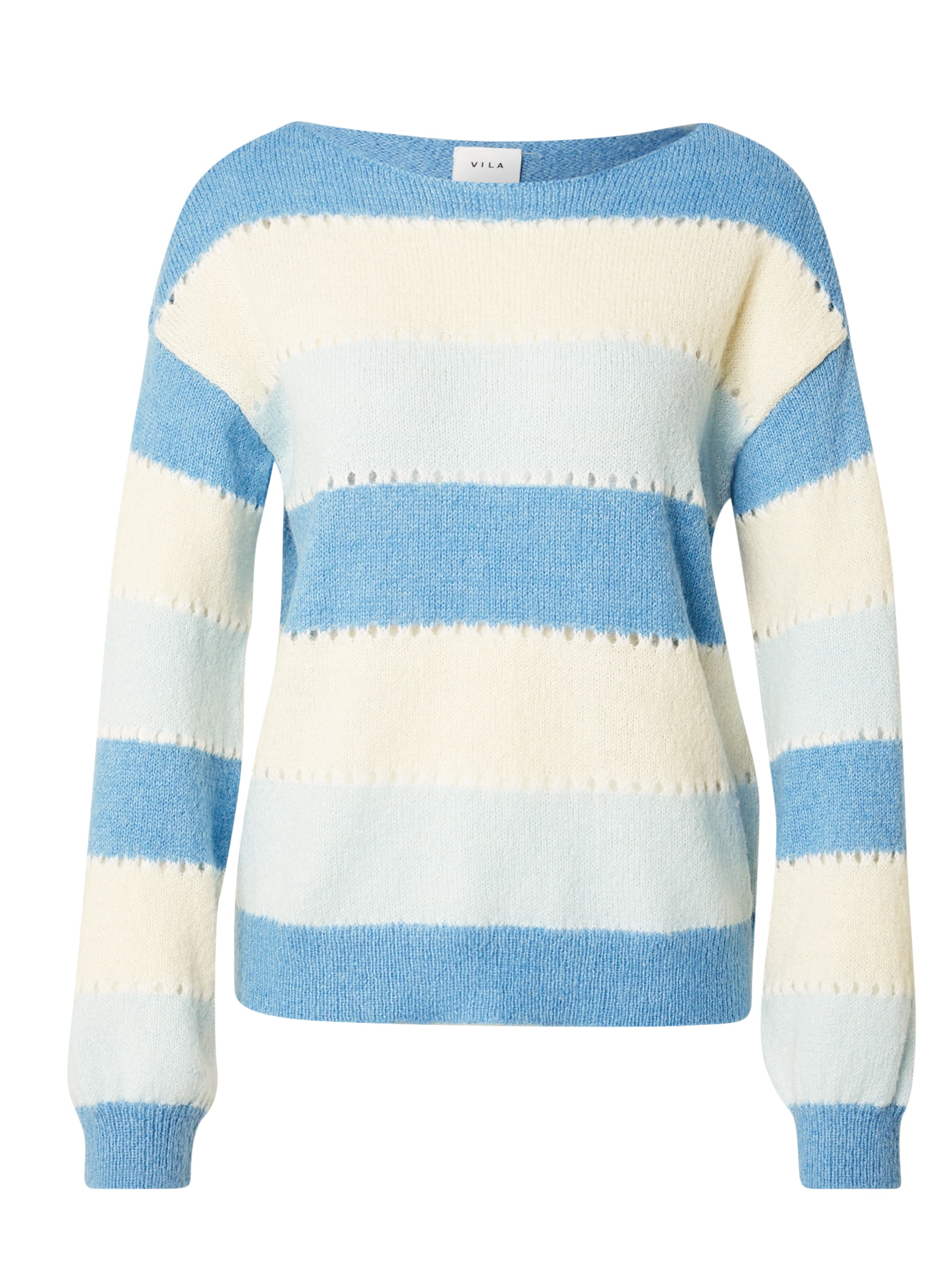

VILA Свитер в небесно-голубом, светло-голубом цвете