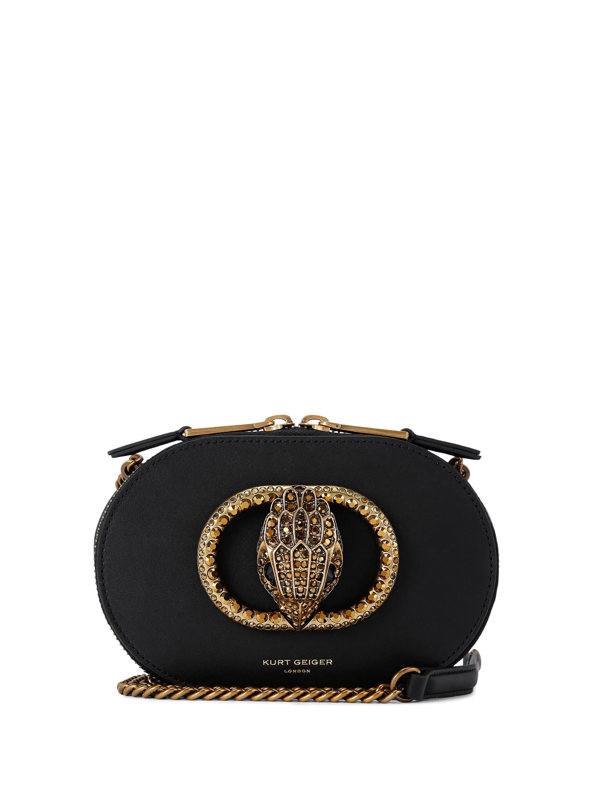 

Каркасная сумка Sm Chelsea Kurt Geiger London, черный