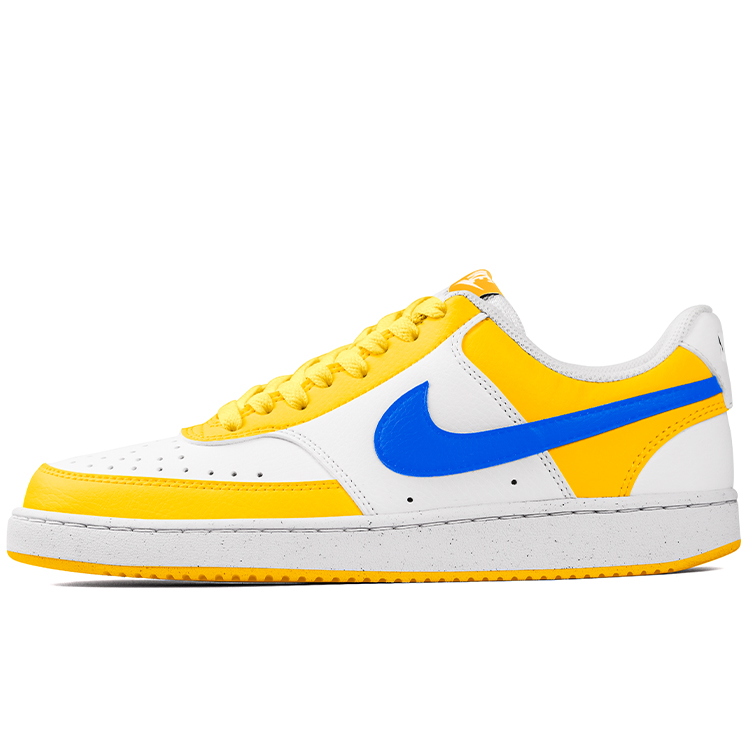 

Кроссовки Nike Court Vision 1 Skateboarding Shoes Men Low-top Blue/Yellow, желтый