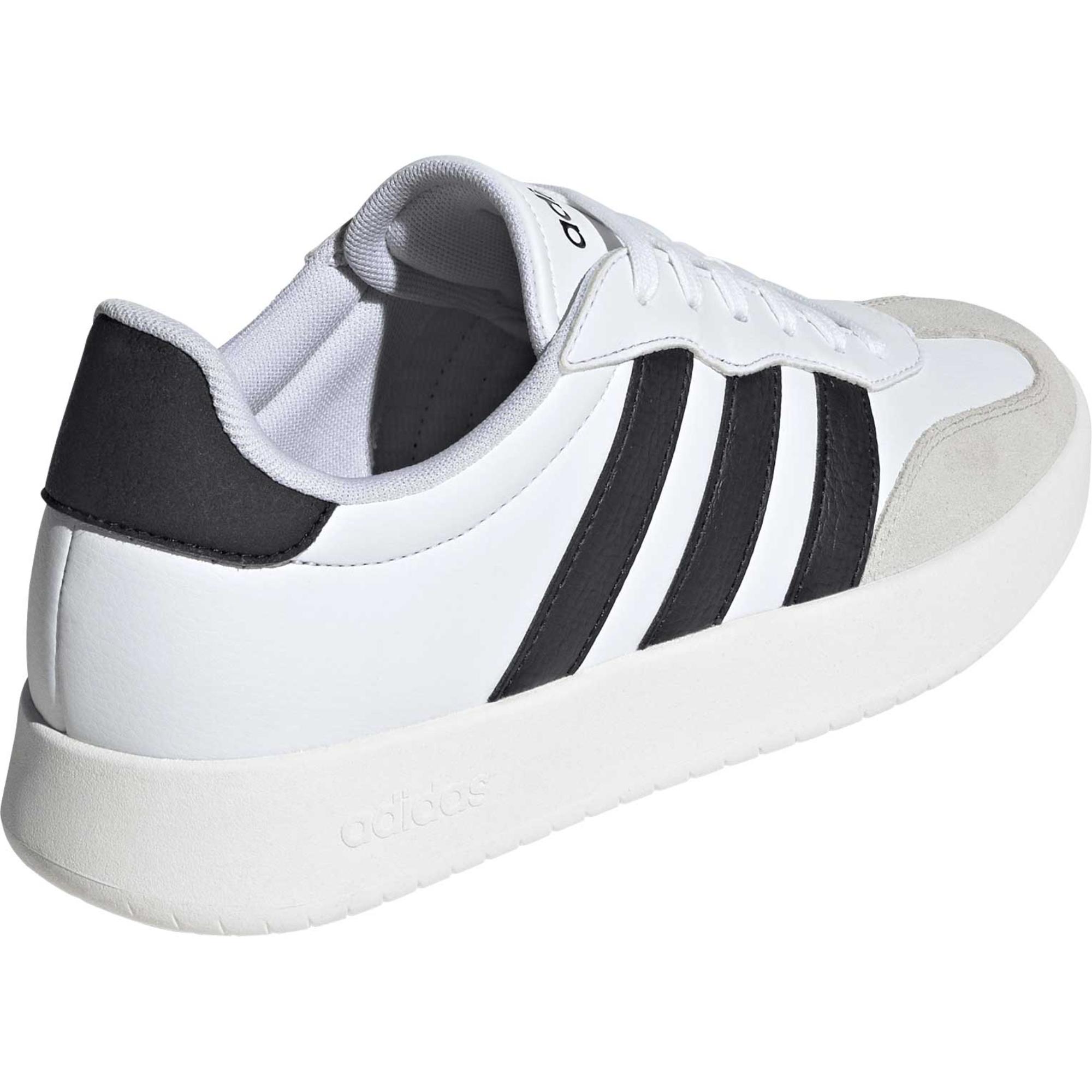 Мужские повседневные туфли Barreda Adidas, White/Black/Grey — фото 4