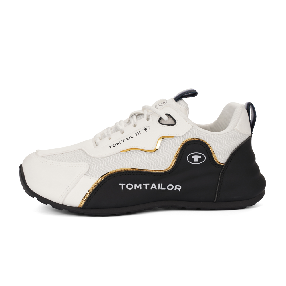 

Кроссовки TOM TAILOR Lifestyle Shoes Women's Low-top, черный/белый