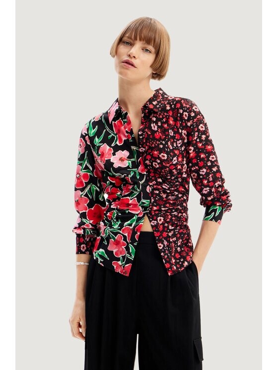 

Длинная блузка Desigual, красный