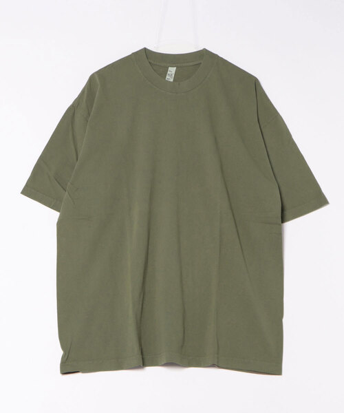 

Футболка с круглым вырезом, окрашенная в готовом виде, плотность 185 г LOS ANGELES APPAREL, цвет хаки