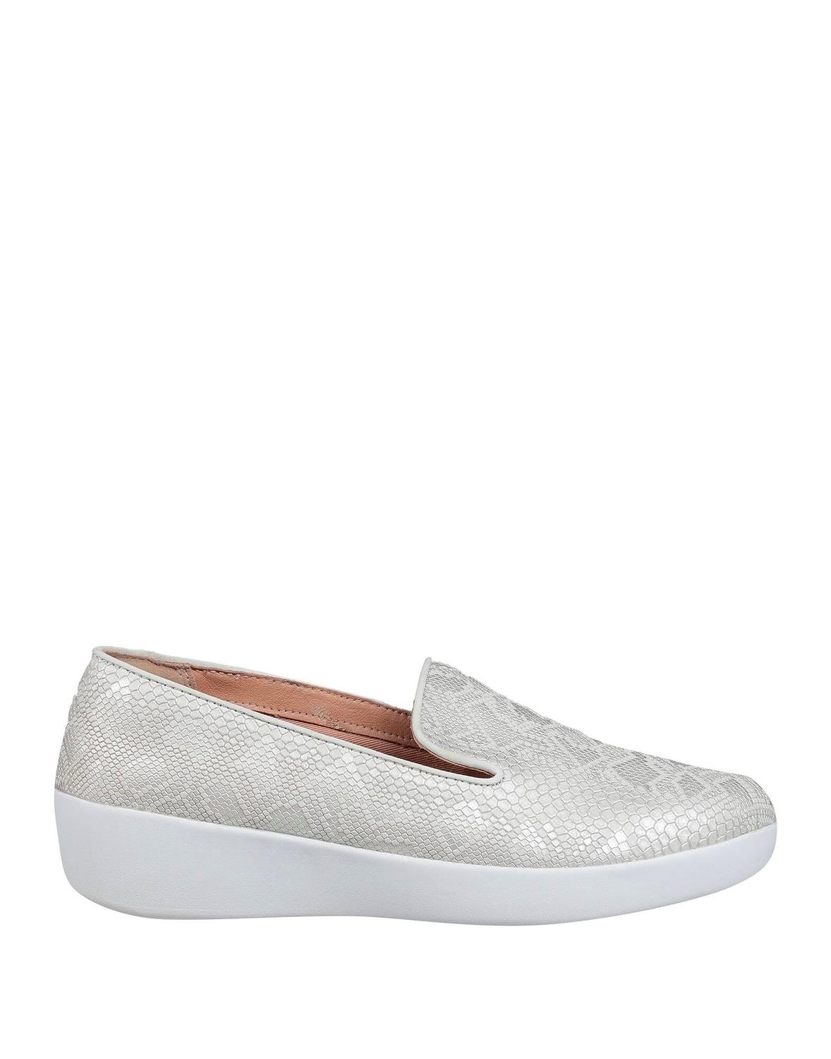 Лоферы Fitflop, светло-серый