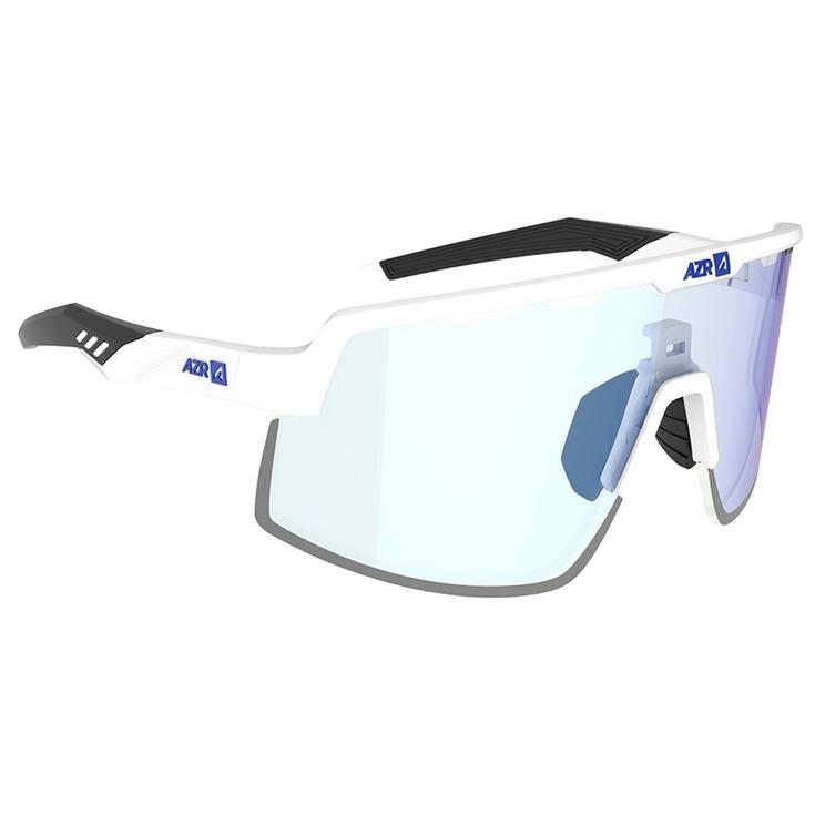 

Солнцезащитные очки Speed RX Blanche mate Noir Photochromique Irisé Bleu Azr