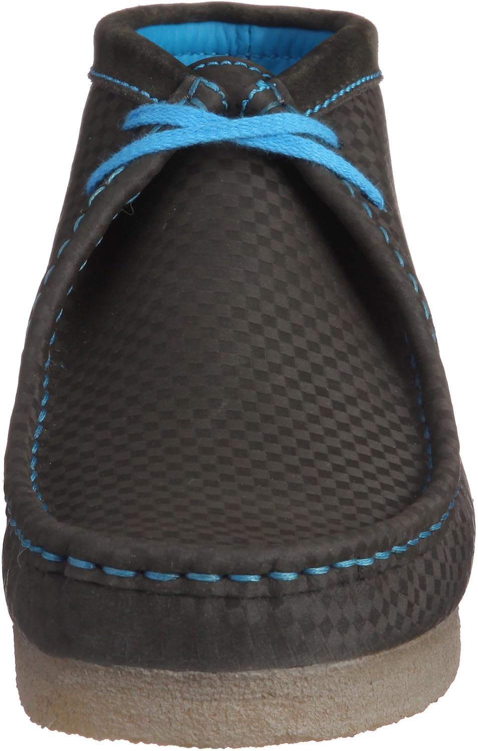 Мужские кожаные мокасины на шнуровке, разные Clarks, угольный — фото 2