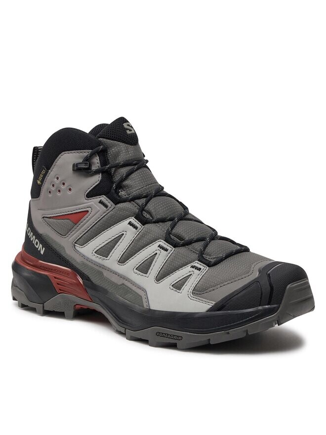 Треккинговые ботинки Salomon X Ultra 360 Mid GORE-TEX L47447800, серый — фото 3