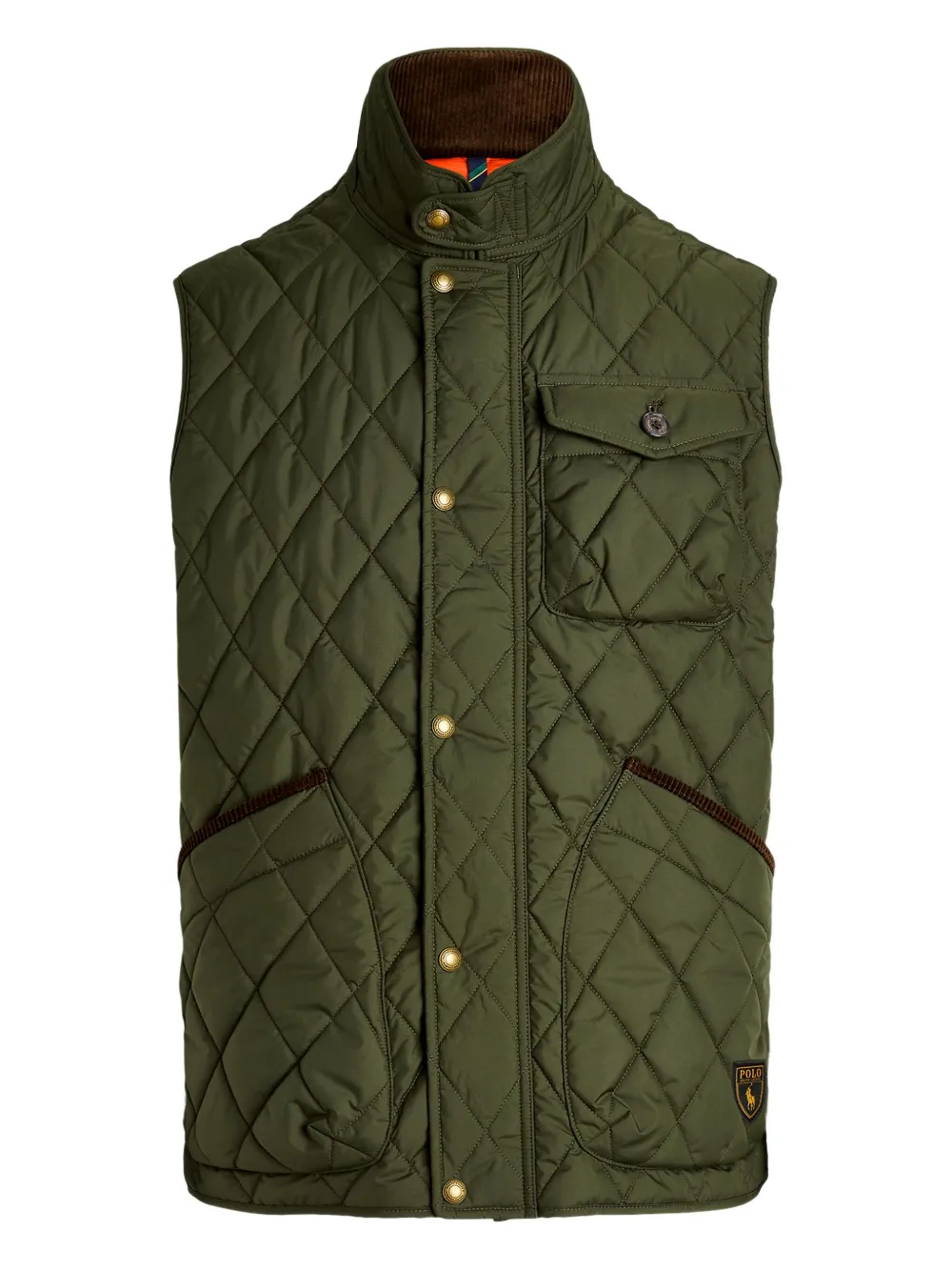 

Дутый жилет POLO RALPH LAUREN, зеленый