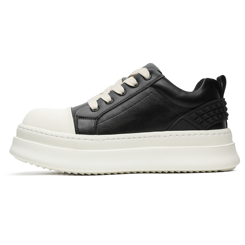 

FAPAI Низкие скейтерские кроссовки унисекс черные мужские, цвет Black (Men's Size)