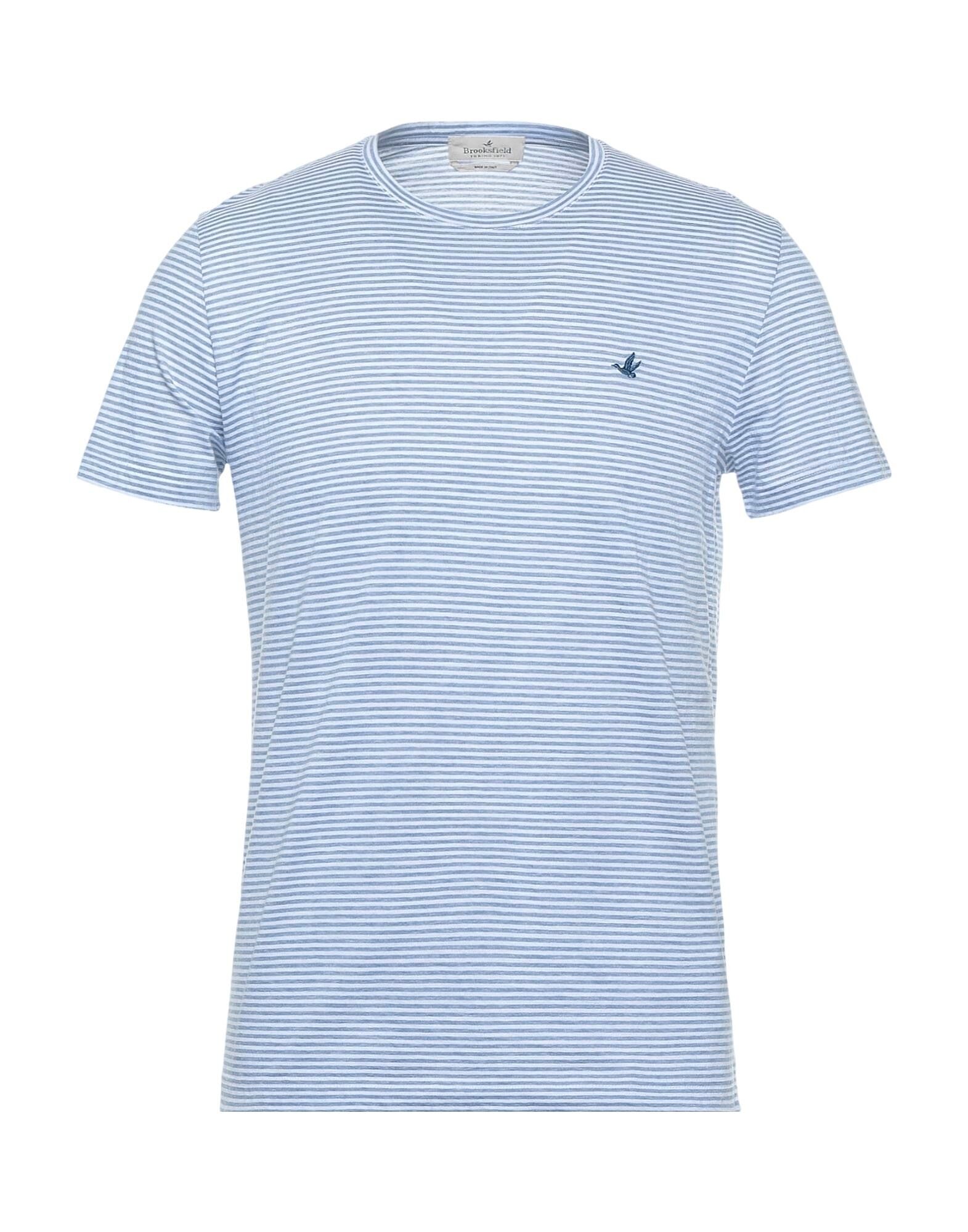 

Футболка Brooksfield, голубой, Синий, Футболка Brooksfield, голубой