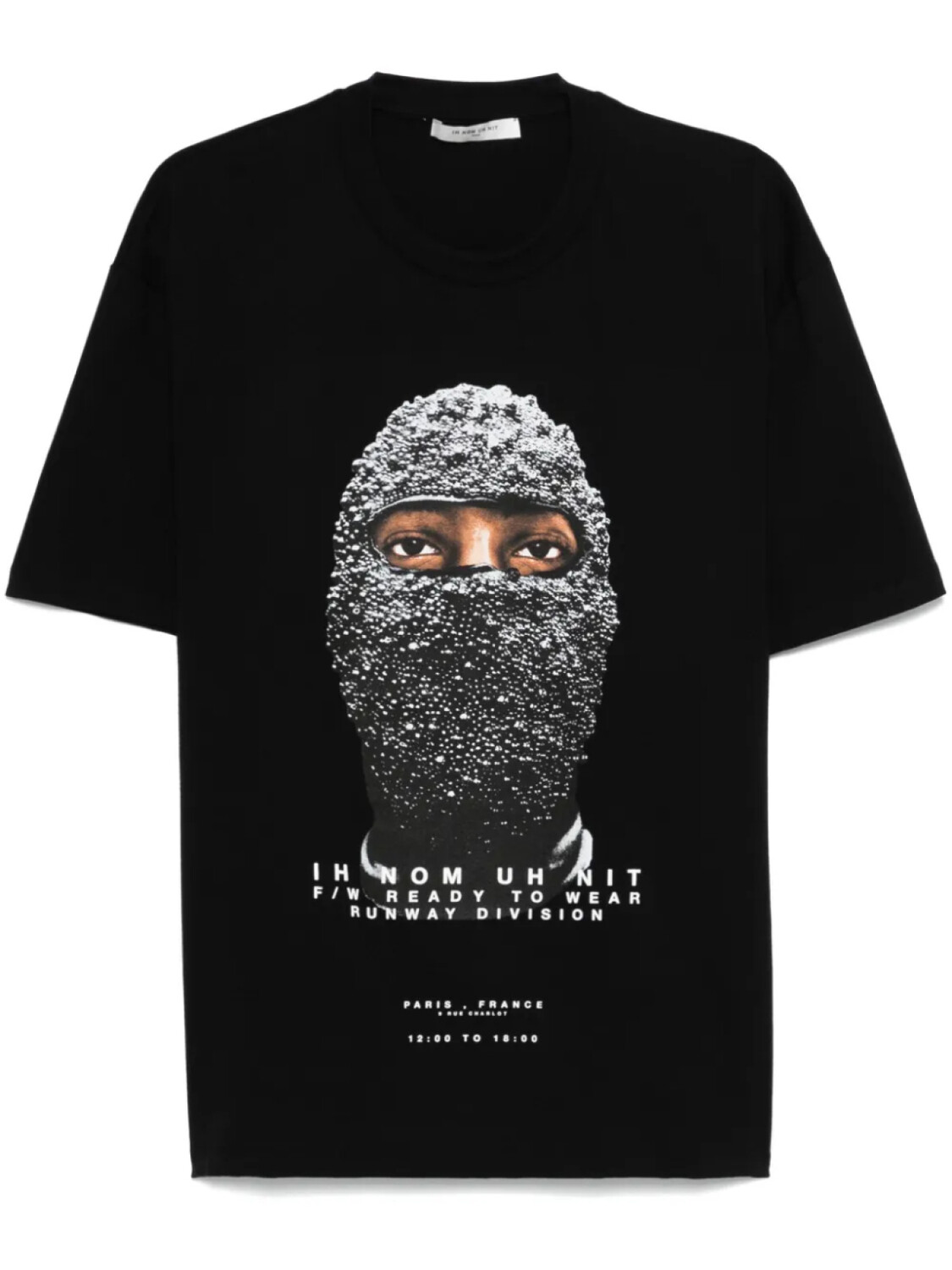 

Футболка с графическим принтом Ih Nom Uh Nit Black Series, черный