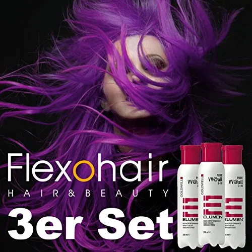 Набор из 3 красок для волос «Elumen Pure VV@all» от Goldwell Goldwell — фото 3