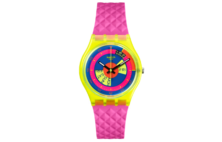 

Унисекс фиолетовые часы 34 мм SO28J700 SWATCH