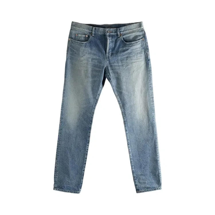 Джинсы Saint Laurent Relaxed Slim Jean, синий