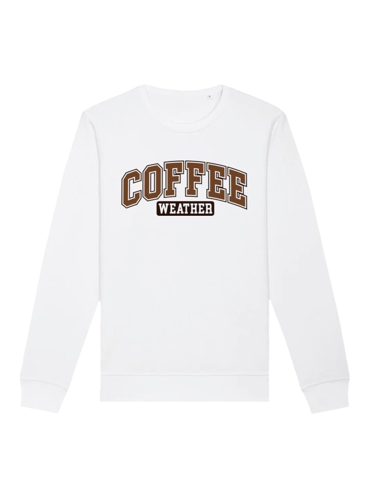 

Толстовка F4NT4STIC Sweatshirt Weihnachten Coffee Weather Winter Holiday, белый