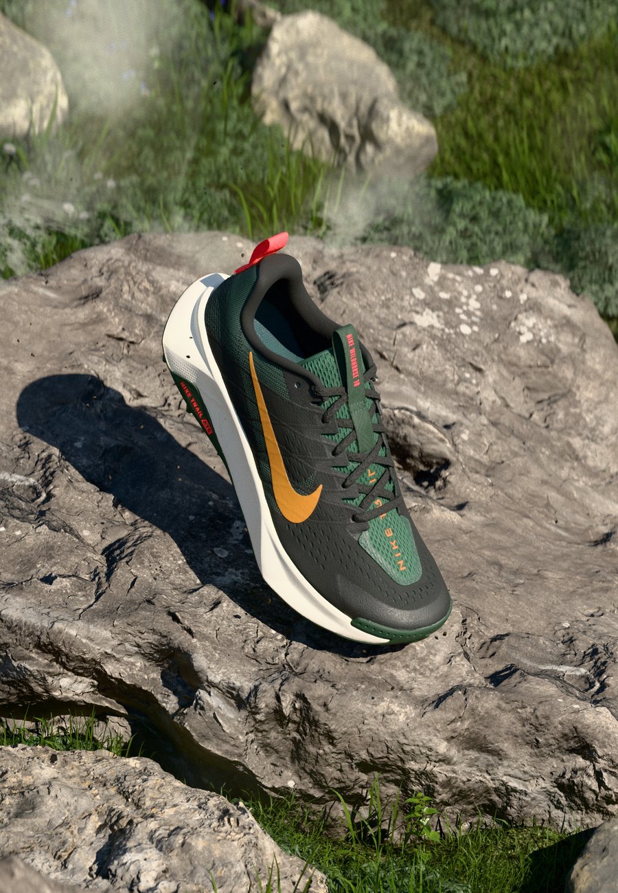 

Кроссовки Nike Performance REACTX WILDHORSE 10, Black/Desert Ochre/Fir/Bright Crimson/Sail/Black
