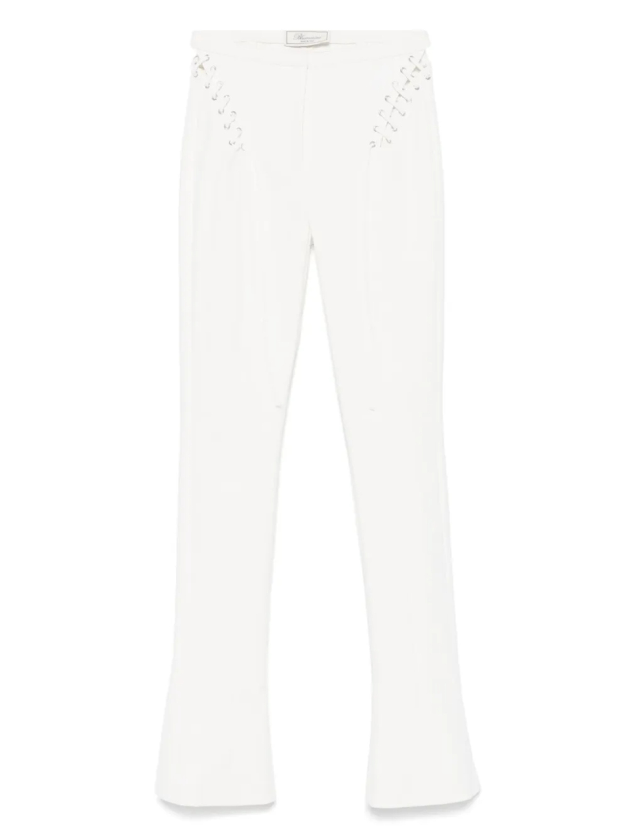 

Брюки с люверсами Blumarine, белый