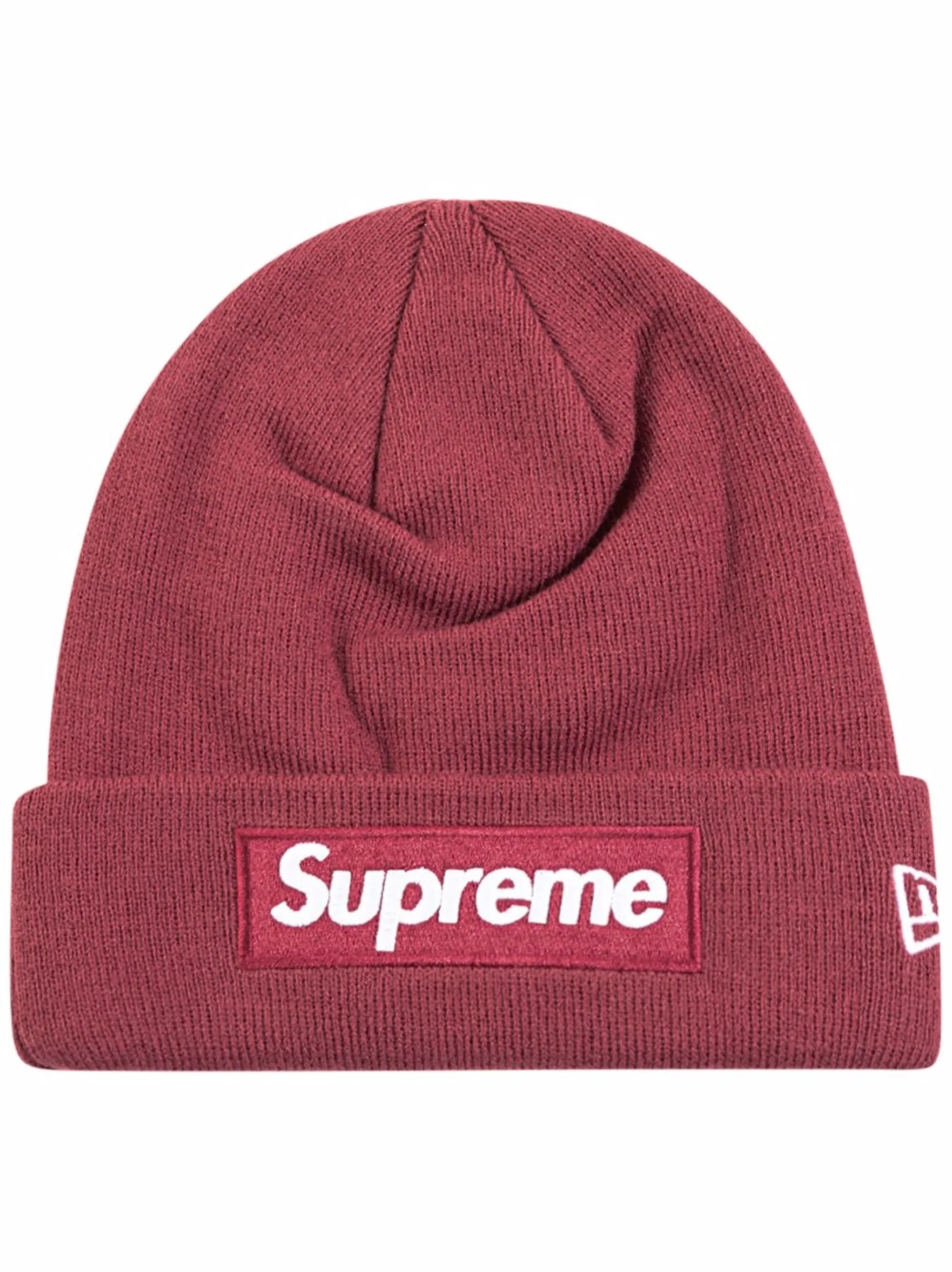 

Шапка бини с логотипом из коллаборации с New Era Supreme, коричневый