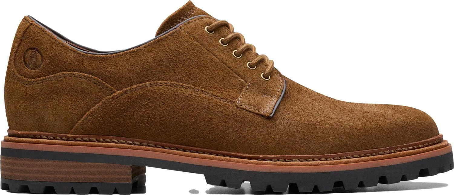 Мужские оксфорды Clarks Clarkridge Lo, коричневый — фото 3