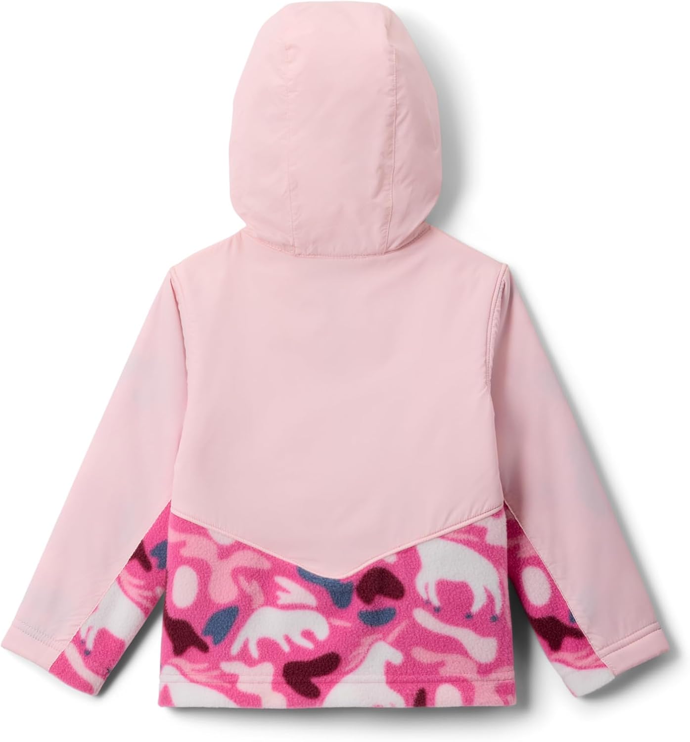 Толстовка Columbia Unisex Baby Steens Mt Ii Overlay, Pink Ice Uniflauge/Satin Pink — фото 2
