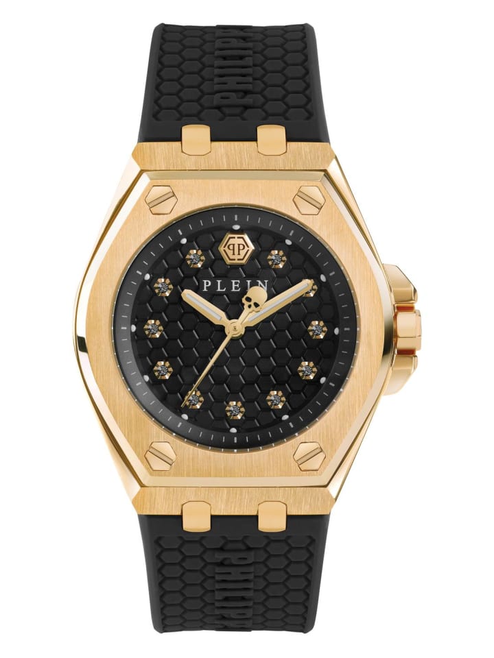 

Женские часы Philipp Plein Plein Extreme Lady Crystal в черном цвете