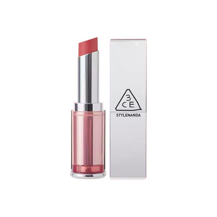 

Soft Matte Tube Lipstick Blush Matte Easy to Blend Natural Complexion Adherent Brightening 4g 3CE