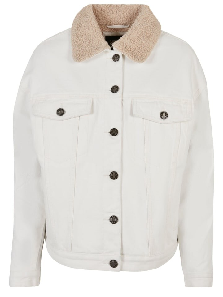 

Джинсовая куртка Urban Classics, цвет offwhite raw