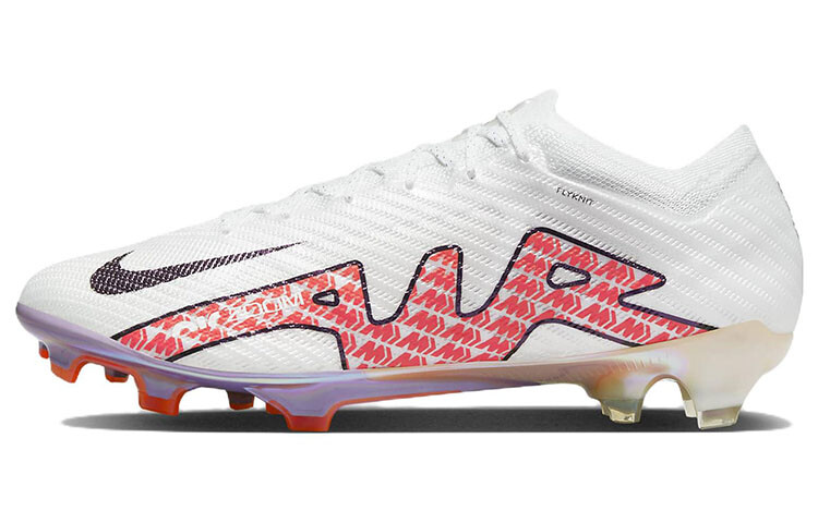 

Nike Zoom Mercurial Vapor 15 Elite FG Белый Ярко-Малиновый