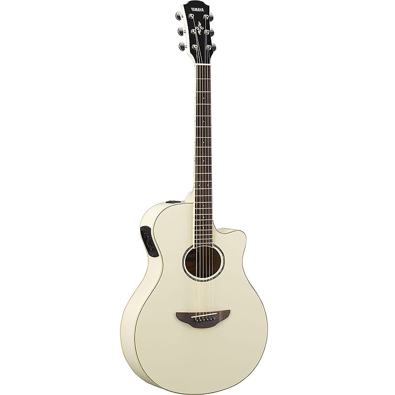 

Акустическая гитара Yamaha APX600 Thinline Acoustic Guitar with Electronics 2022 Vintage White