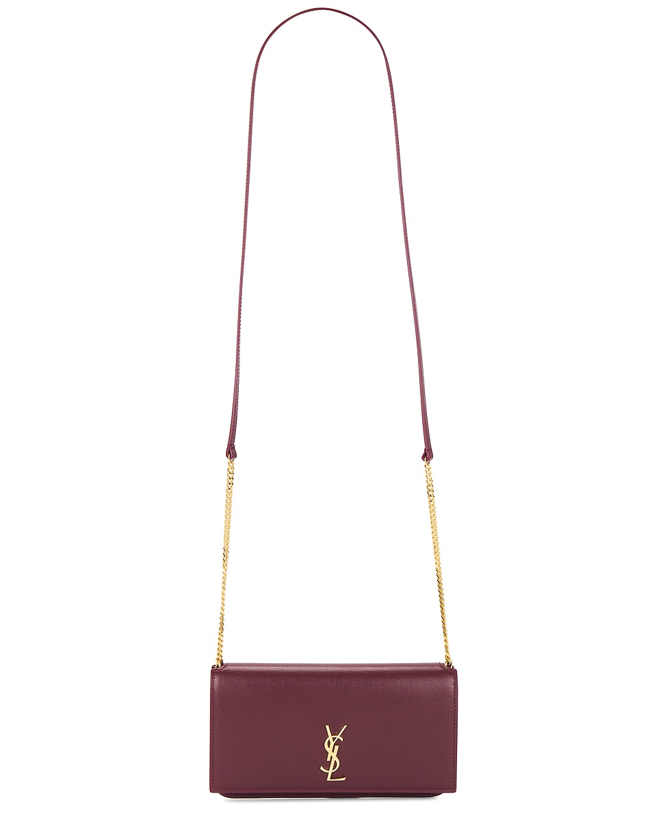 

Сумка Phone Holder On Strap Saint Laurent, New Dark Bordeaux