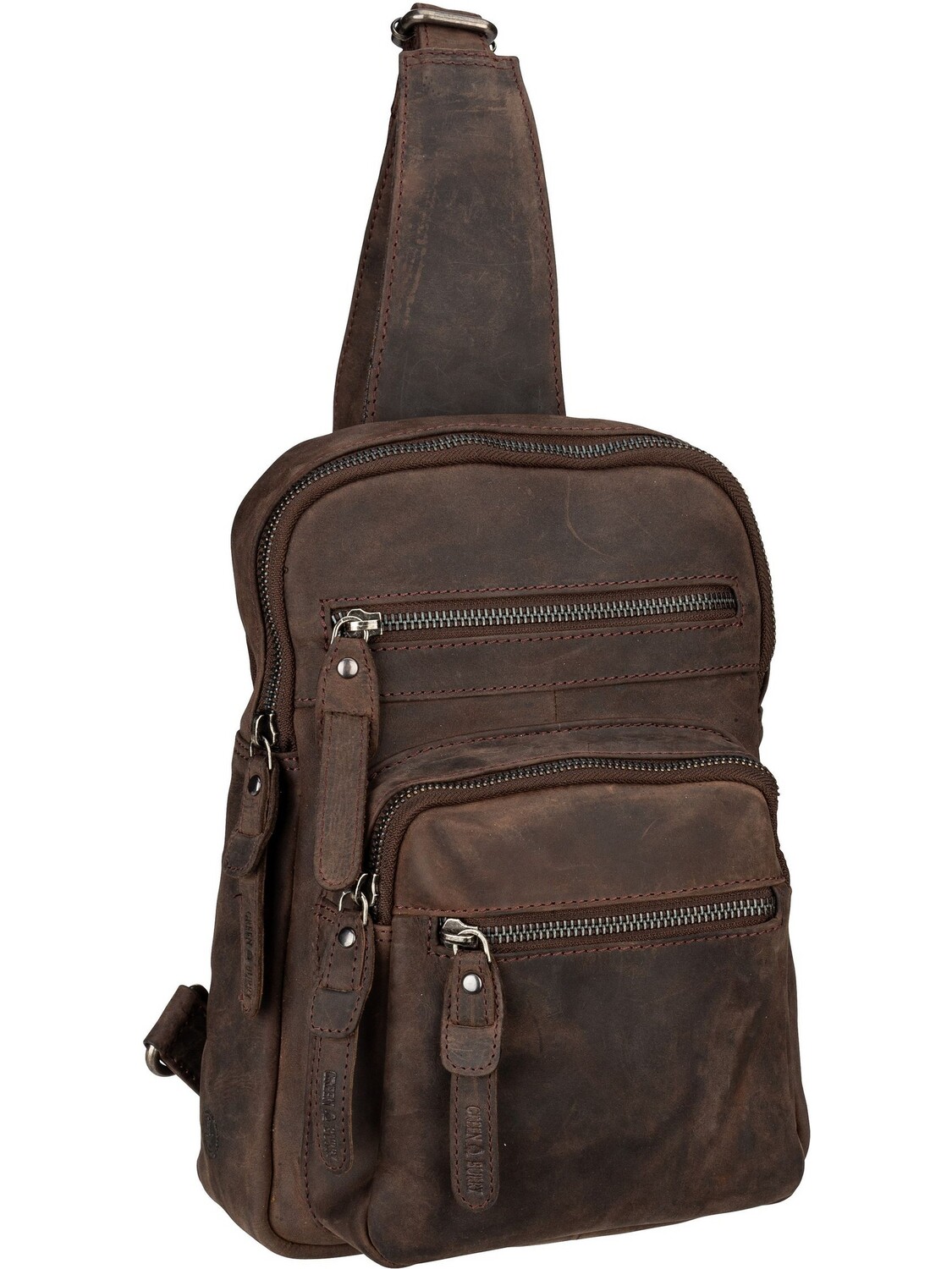 

Рюкзак Greenburry Sling Vintage Revival 2060, цвет Tabak
