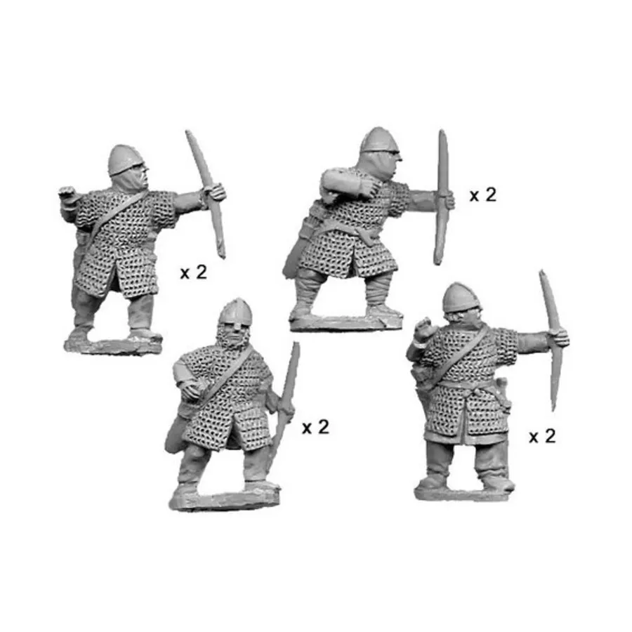 

Бронированные нормандские лучники, Historical Miniatures - Dark Ages - Normans (28mm) (Crusader Miniatures)